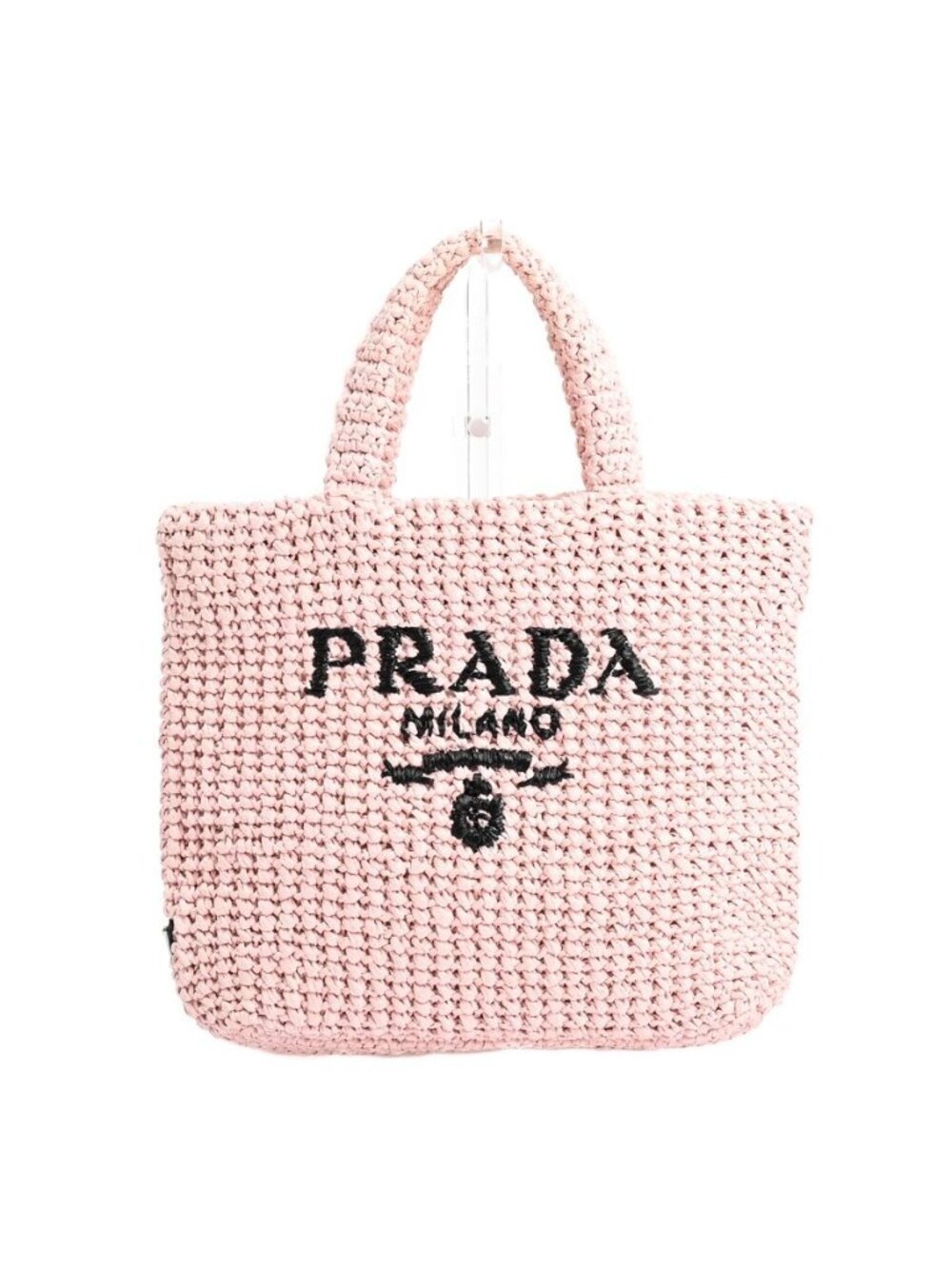 Prada Handbag Small Crochet Tote Bag